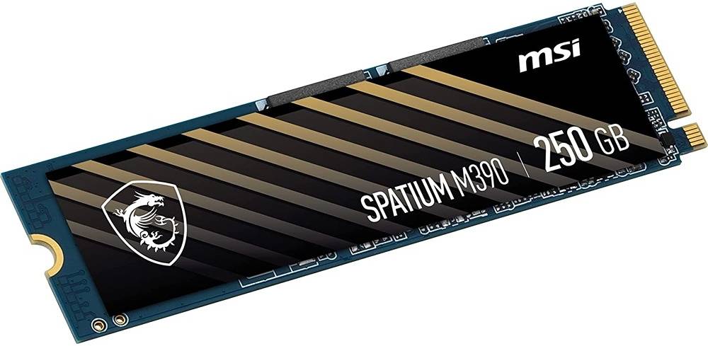 MSI Spatium M390 250GB PCIe M.2 2280 Internal Solid State Drive, PHISON E15T, Black : S78-4409PL0-P83 Hard Drives JS Bazar