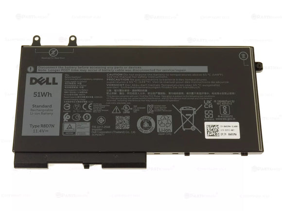 R8D7N Laptop Battery Replacement for Dell Precision 3540 M3550 Latitude 5400 5500 7590 7591 7791 2-in-1 Series Notebook H82T6 0C5GV2 0W8GMW 1V1XF 4GVMP 11.4V 51Wh 4255mAh Laptop Batteries JS Bazar