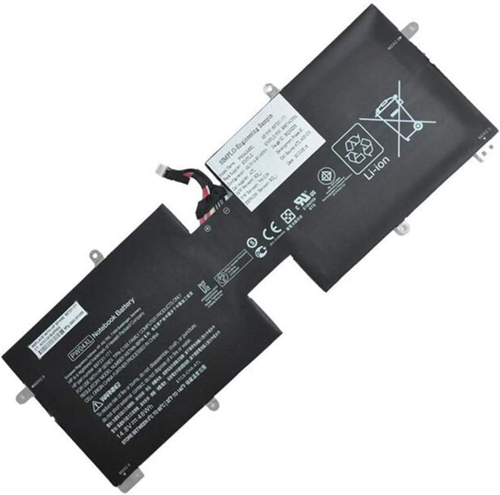 14.8V PW04XL Laptop Battery for HP Spectre XT TouchSmart 15-4000eg Ultrabook Laptop Batteries JS Bazar