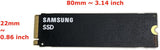 Samsung PM9A1 MZ-VL21T00 1TB Gen4 NVMe M.2 Internal SSD, TLC NAND, Black : MZ-VL21T00 Hard Drives JS Bazar