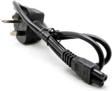 3 Pin Laptop Power Cable - UK plug With Laptop power lead
