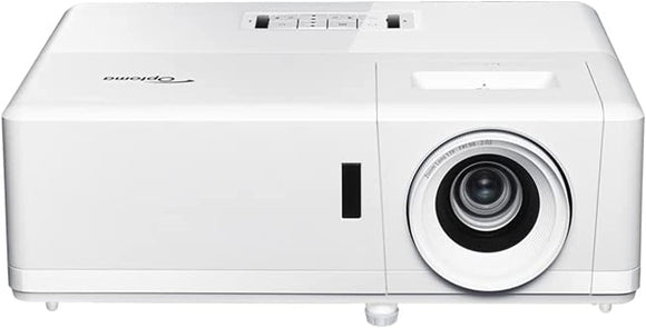 Optoma UHZ45 Projector, DLP Technology, 3800 ANSI Lumens, UHD 3840x2160 Resolution, 16:9 Aspect Ratio, 1.1x Zoom, 3D Compatible