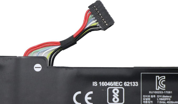L19M2PF0 5B10V25257 5B10W67171 L16L2PB3 5B10V25259 SB10V25256 Laptop Battery Replacement for Lenovo Ideapad Slim 1-11AST-05 1-14AST-05 Series(7.5V 35Wh) Laptop Batteries JS Bazar