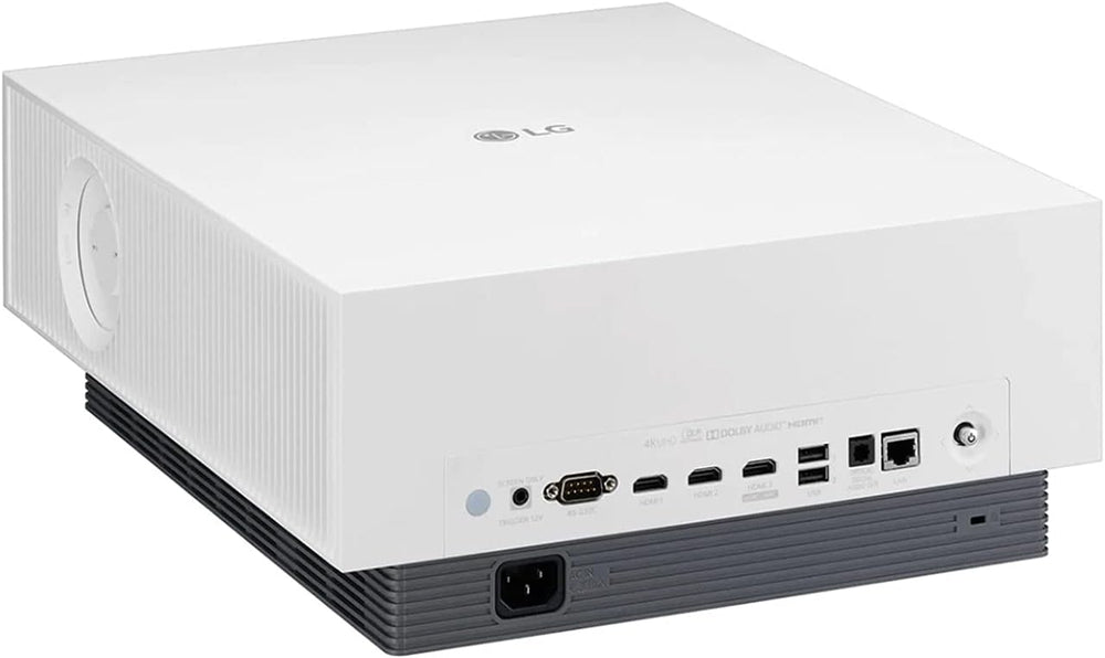 LG AU810PW Projector, 2700 ANSI Lumens, 4K UHD 3840x2160 Resolution, 40