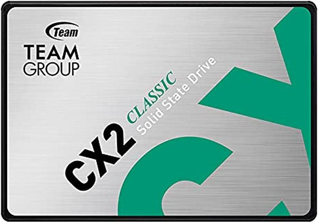 Team Group CX2 2.5" 1 TB SATA III 3D NAND Internal SSD, Read/Write Up to 540/490 MB/s : ‎T253X6001T0C101 Hard Drives JS Bazar