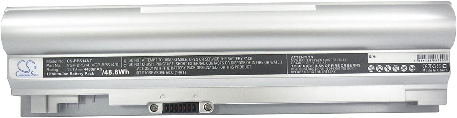 Sony VAIO Laptop Battery for Sony VAIO VGN-TT11M, VAIO VGN-TT13/N, VAIO VGN-TT190EIN Replacement for P/N VGP-BPS14, VGP-BPS14/S Laptop Batteries JS Bazar