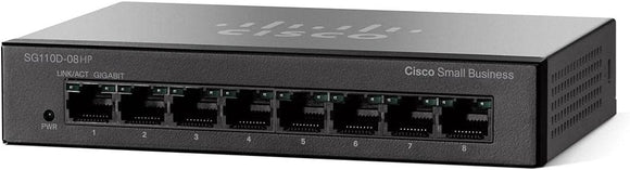 SG110D-08 - Cisco Small Business 110 Series Unmanaged Switche Networking Switches JS Bazar