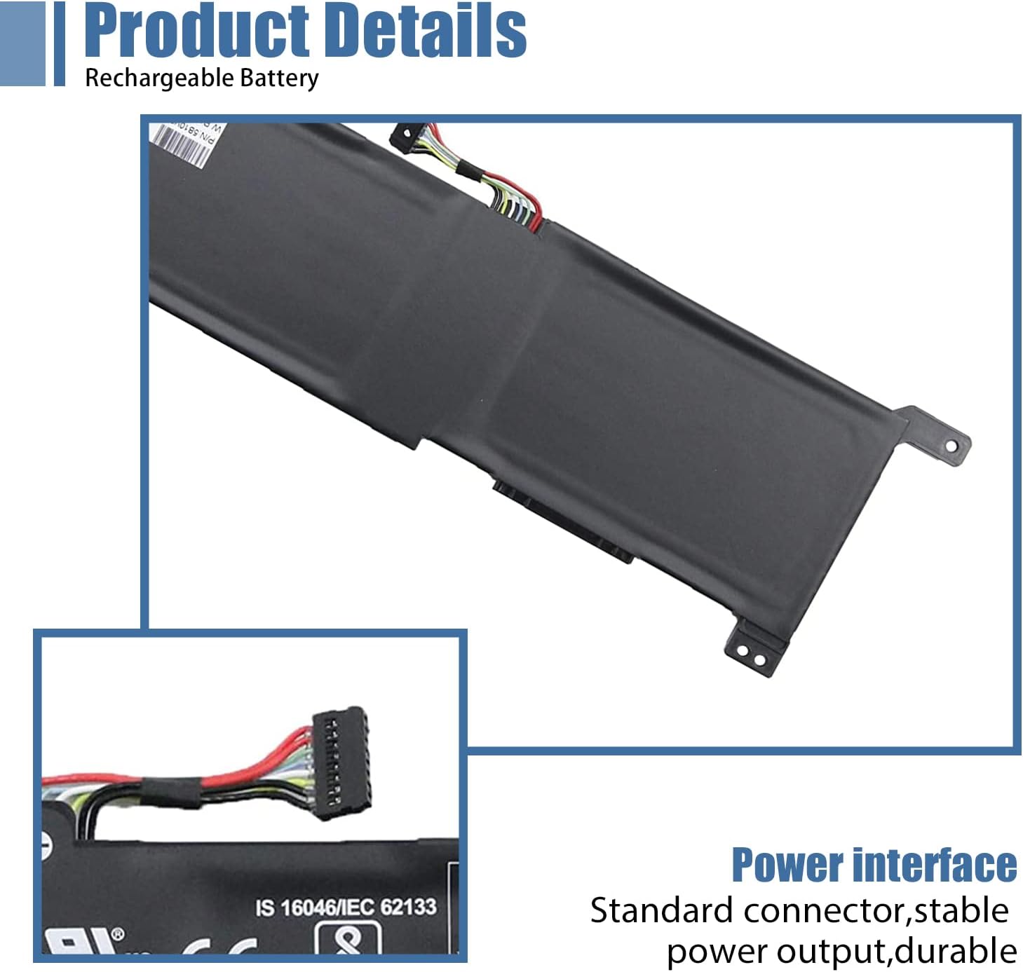 L19M2PF0 5B10V25257 5B10W67171 L16L2PB3 5B10V25259 SB10V25256 Laptop Battery Replacement for Lenovo Ideapad Slim 1-11AST-05 1-14AST-05 Series(7.5V 35Wh) Laptop Batteries JS Bazar