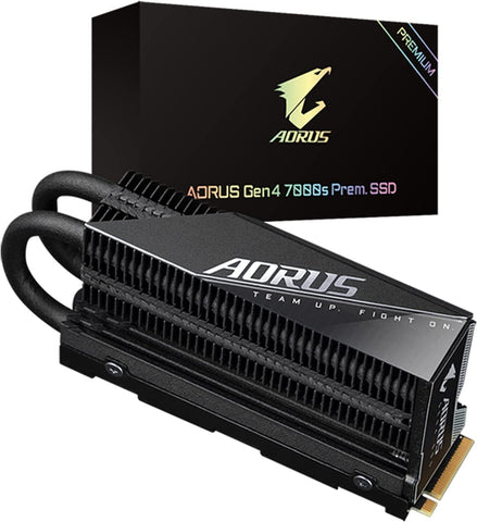 Gigabyte Aorus Gen4 7000s Prem. 1TB DDR4 Internal SSD, M.2 2280, 3D TLC Nand : GP-AG70S1TB-P