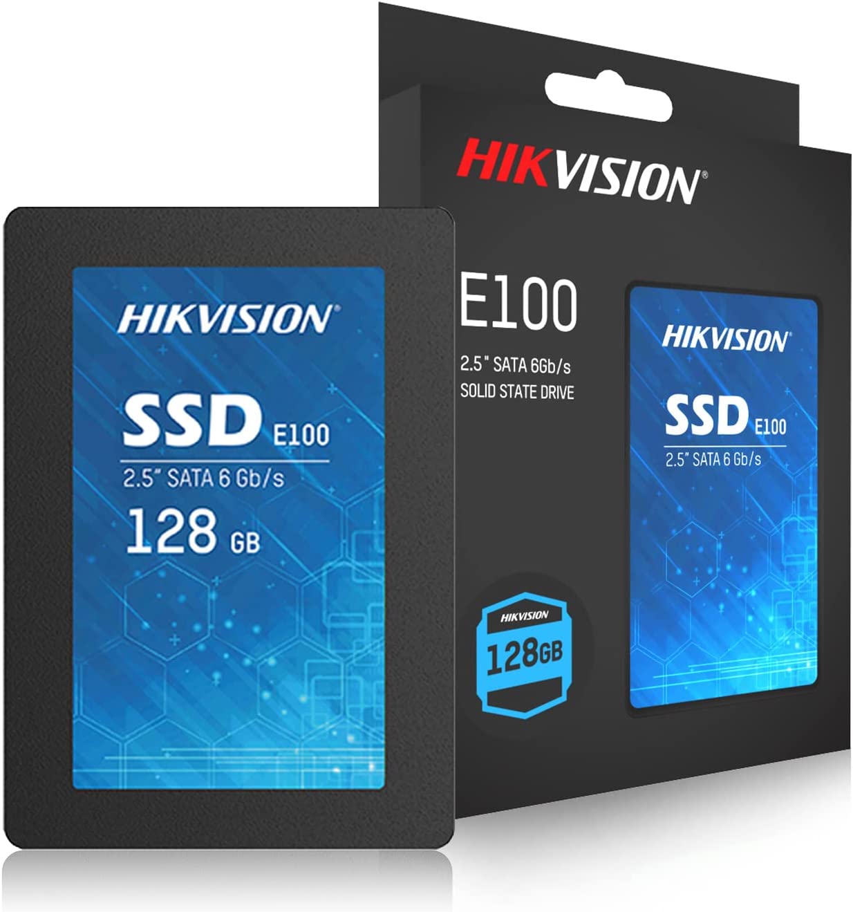 Hikvision E100 Series Consumer 128GB Solid State Drive (SSD), Read speed up to 560 MB/s : HS-SSD-E100/128G Hard Drives JS Bazar