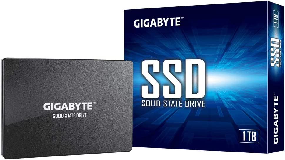 GIGABYTE SATA III 2.5" 1 TB Internal Solid State Drive, 2M Hours MTBF, Black : GP-GSTFS31100TNTD Hard Drives JS Bazar