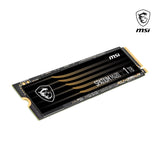 MSI Spatium M480 1TB PCIe 4.0 NVMe M.2 Internal Solid State Drive, E2E Data Protection, 1400 TBW, Black : S78-440L490-P83 Hard Drives JS Bazar
