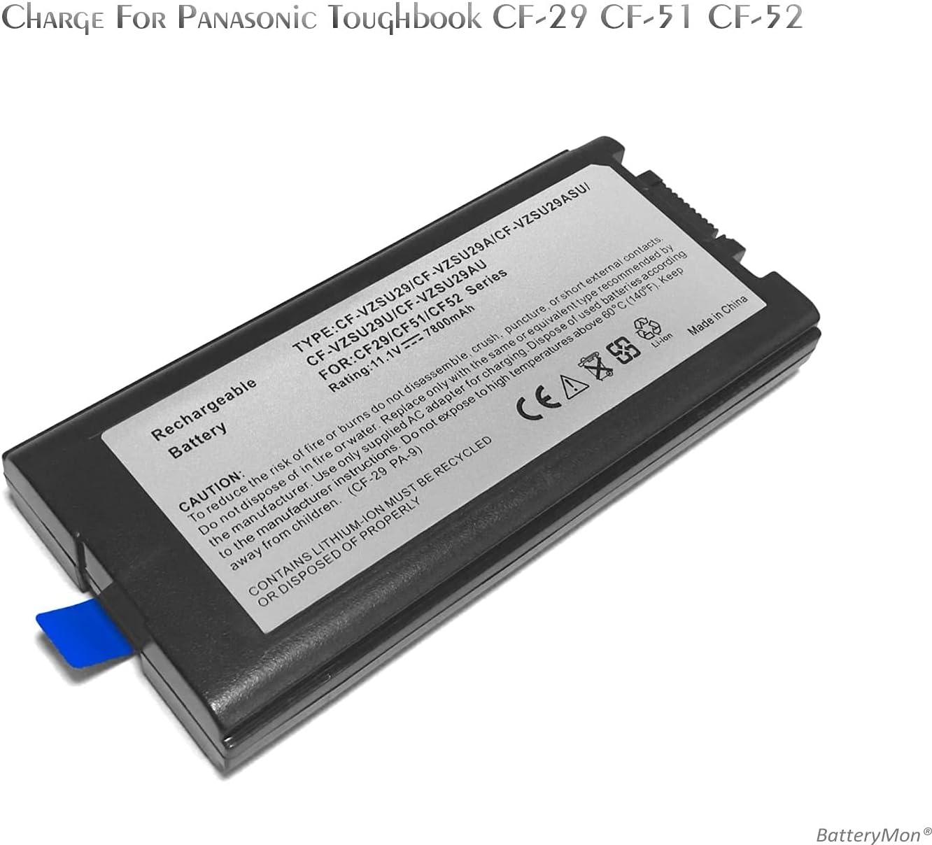 Laptop Battery CF-VZSU29 for Panasonic CF-29 CF-51 CF-52 Series Toughbook, P/N: CF-VZSU29A CF-VZSU29R CF-VZSU29ASU CF-VZSU29U CF-VZSU29AU Laptop Batteries JS Bazar