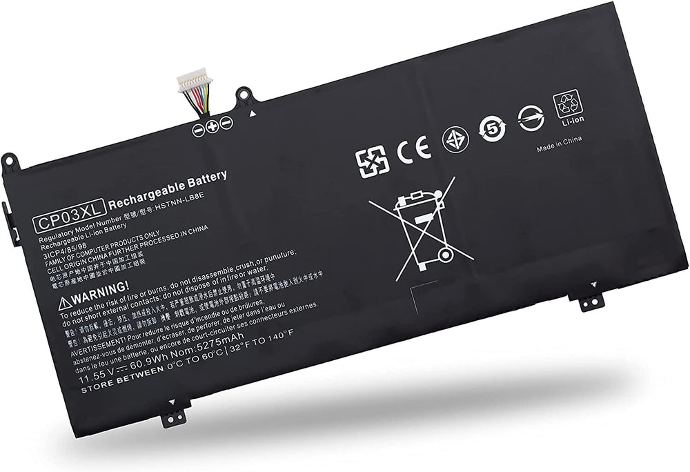 CP03XL Battery for HP Spectre X360 13-AE000 Series:13-AE011DX 13-AE012DX 13-AE001NG 13-AE006NO 13-AE013DX 13-AE091MS 13-AE0XX - JS Bazar