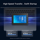 HikVision E100 Series Consumer 512GB Solid State Drive (SSD), Read speed up to 560 MB/s : HS-SSD-E100/512G Hard Drives JS Bazar