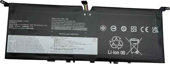 L17C4PE1 L17C4PE1 Laptop Battery Compatible with Lenovo ideapad 730S-13IWL Yoga S730-13IWL S730-13IML Series L17M4PE1 L17S4PE1 5B10R32748 5B10R32749 5B10W67276 5B10W67274 Laptop Batteries JS Bazar