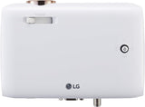 LG PH510PG LED Projector, 550 Lumens, HD 1280x720 Native Resolution, Fixed Zoom, 3D Optimizer, Auto-Keystone (Vertical), 1W + 1W Stereo Projectors JS Bazar