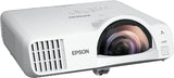 EPSON EB-L200SX Wireless XGA 3LCD Short-throw Laser Projector, 3600 Lumens, XGA Resolution Up to 112”, 20000 Hours Lamp Life Projectors JS Bazar
