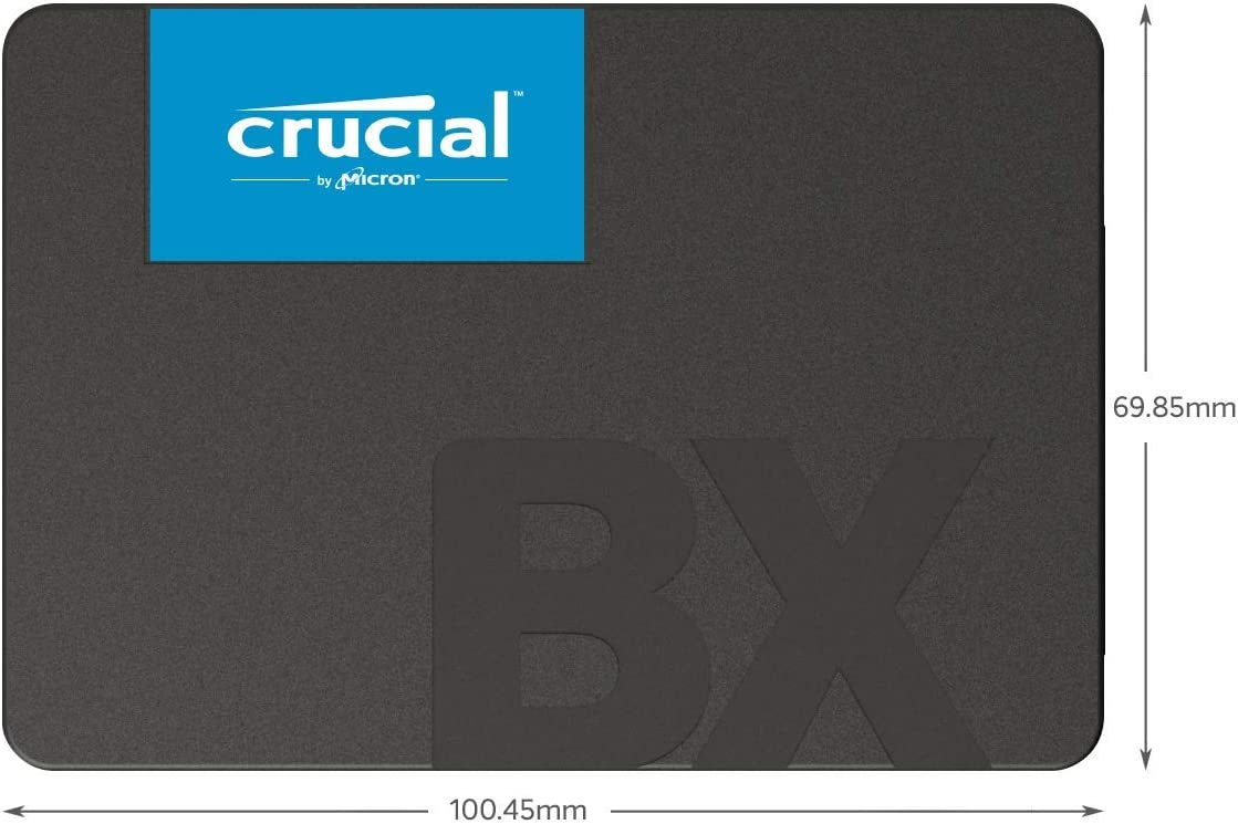 Crucial BX500 480 GB 3D NAND SATA 2.5-inch SSD : CT480BX500SSD1 Hard Drives Crucial