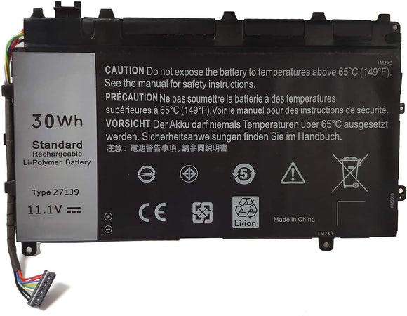 271J9 Replacement Battery Compatible with Dell Latitude 13 7000 Latitude 7350 Series YX81V GWV47 0GWV47 [11.1V 30Wh] Laptop Batteries JS Bazar