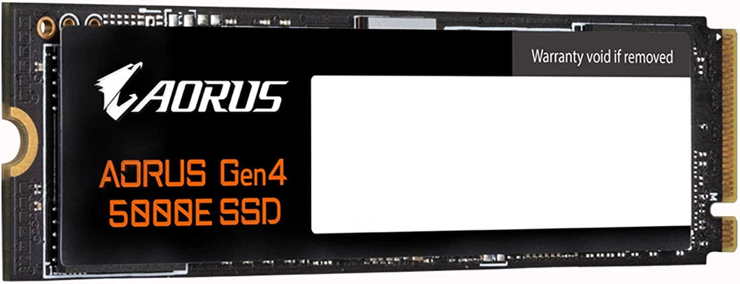GIGABYTE AORUS Gen4 5000E PCI-E 4.0 NVMe 1.4 500GB Internal SSD, 3D TLC NAND Flash, Black : AG450E500G-G Hard Drives JS Bazar