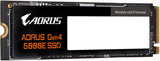 GIGABYTE AORUS Gen4 5000E PCI-E 4.0 NVMe 1.4 500GB Internal SSD, 3D TLC NAND Flash, Black : AG450E500G-G Hard Drives JS Bazar