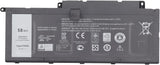 DELL F7HVR Laptop Battery for Dell Insprion 14 7437 Dell Inspiron 15 7537 Series Dell Insprion 17 7737 Series F7HVR JR9TD Y1FGD 62VNH 062VNH G4YJM T2T3J 89JW7 17HR-1728T 451-BBEO 58Wh 14.8V 4-Cell Laptop Batteries JS Bazar