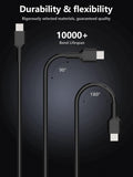 Universal Laptop Charger PD 100W 90W USB C Power Adapter, Type C Power Supply Cord for MacBook Lenovo Dell HP Gateway Asus Acer Samsung LG Sony Monitor TV and More Type C Devices C0077 Laptop Charger JS Bazar