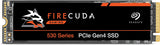 Seagate FireCuda 530 1TB Internal Solid State Drive, M.2 PCIe Gen4 ×4 NVMe 1.4, Speeds up to 7300MB/s : ZP1000GM30013 Hard Drives JS Bazar