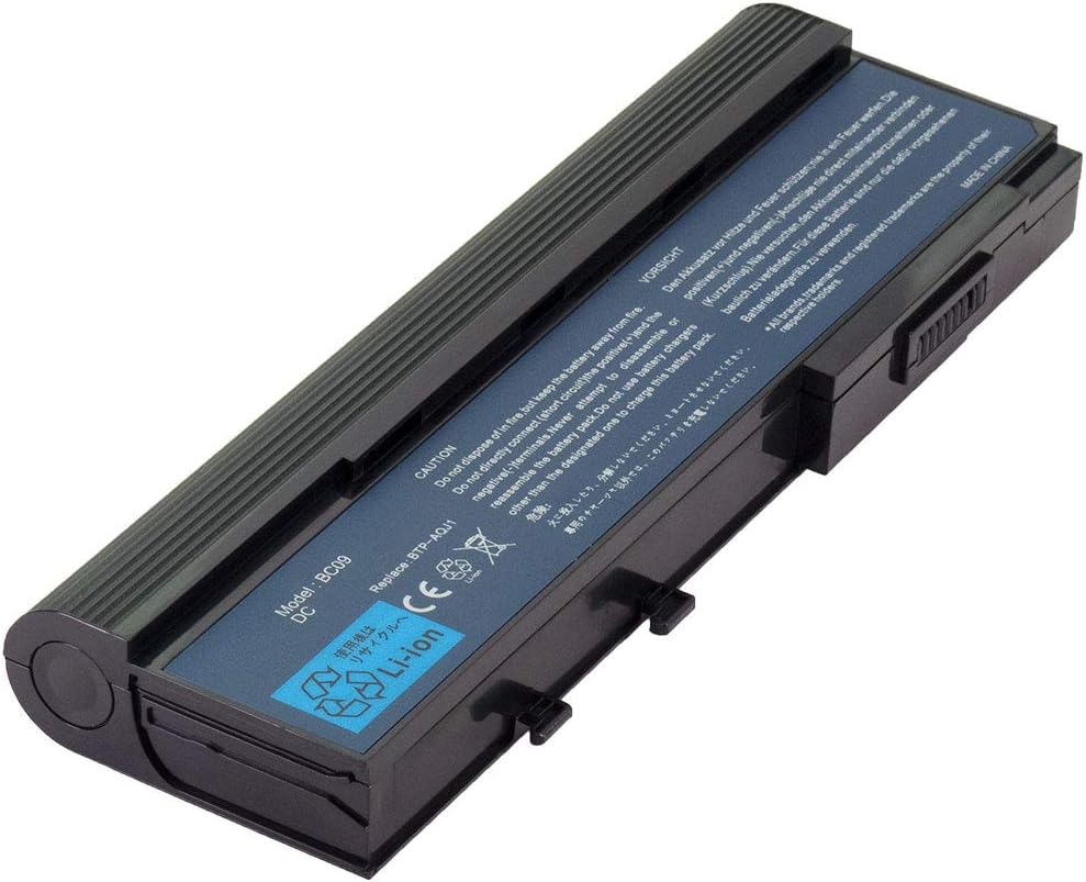 Battery for Acer BTP-ARJ1 BTP-AQJ1 GARDA31 GARDA32 GARDA53 TM07A72 Aspire 2920 2920Z 5560 Extensa 4220 4230 4620Z 4630Z TravelMate 3300 6292 eMachines D6 20 - 9 cells/6600mAh/73Wh Laptop Batteries JS Bazar