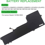 15.08V 76Wh 5040mAh L23M4PK3 Original Laptop Battery for Lenovo Xiaoxin 16 IRL8 2023 L23M4PK3 L23D4PK3 5B11M51930 5B11M51928 Laptop Batteries JS Bazar