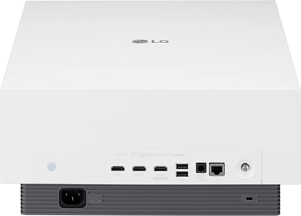 LG CineBeam HU810PB 2700-Lumen XPR 4K UHD Smart Laser Home Theater DLP Projector, Integ Wi-Fi, Web Browser, AirPlay, HDR10 - JS Bazar