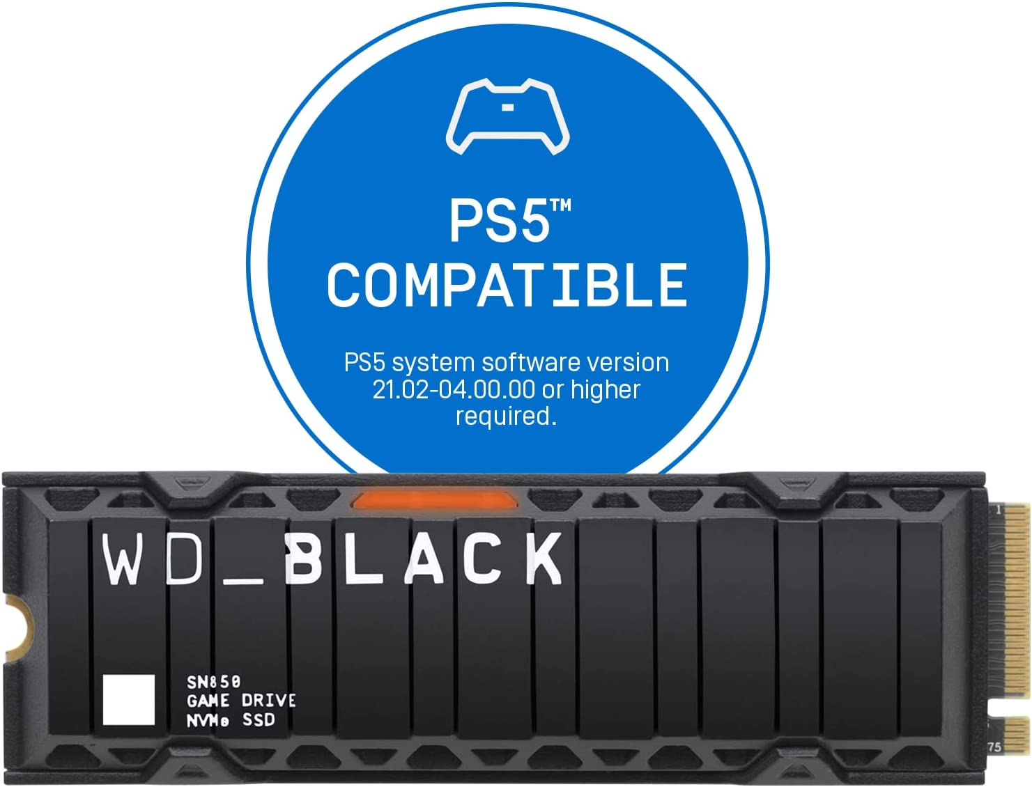 Western Digital SN850 500GB Internal Solid State Drive, 7000MB/s Read, 5100MB/s Write Performance : WDS500G1X0E-00AFY0 Hard Drives JS Bazar