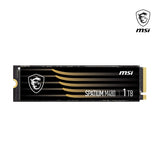 MSI Spatium M480 1TB PCIe 4.0 NVMe M.2 Internal Solid State Drive, E2E Data Protection, 1400 TBW, Black : S78-440L490-P83 Hard Drives JS Bazar