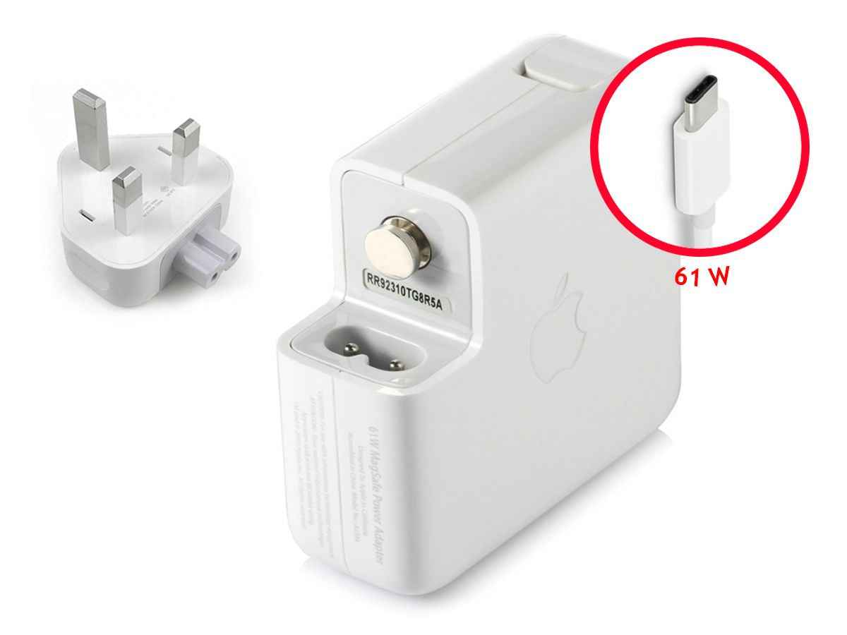 MacBook Pro Charger 61W USB C Power Adapter for MacBook Pro/Air 13/14 Inch, Power Adapter with Type C Power Cord Supply Laptop Charger JS Bazar