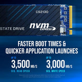 PNY CS2130 1TB M.2 2280 Internal Solid State Drive, Read up to 3,500,3D Flash Memory Nand : M280CS2130-1TB-RB Hard Drives JS Bazar