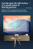 Generic Mini Portable LED Outdoor Projector, High Resolution 1080P, With WiFi, Supports Mobile / HDMI / Micro SD / USB Flash Drive, AV : MF-11 Projectors JS Bazar