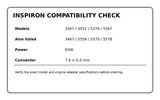 Dell Inspiron 3567 3552 5379 5567 compatibility check