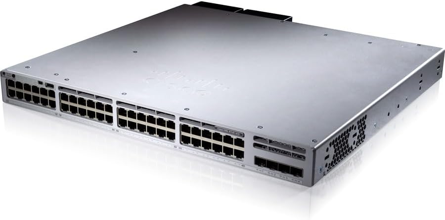 Cisco C9300L-48T-4G-E Catalyst 9300L 48-Port 4X1G Uplinks Network Essentials Switch