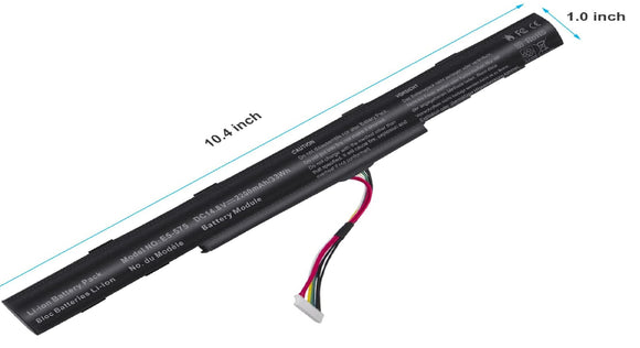 Original AS16A8K Acer Laptop Battery for Acer Aspire E5-523 E5-553 E5-576 E5-774G N16Q2 E5-576G E5-575G E5-475 F5-573 E5-575-52JF E5-575-33BM E5-575G-76YK E5-575-54SM E5-575G-57D4 E5-576-392H E5-575-54E8 4ICR19/66 Laptop Batteries JS Bazar