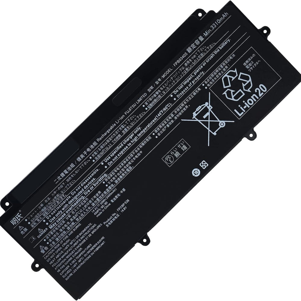 FPCBP536 FPB0340S CP730401-01 CP737634-01 CP749820-01 CP760852-03 4INP5/60/80 Laptop Battery Replacement for Fujitsu LifeBook U937 U938 U937-P580DE - JS Bazar