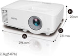 BenQ MX550 3600lm XGA Business Projector, Lumen High Brightness, 20,000:1 High Native Contrast, Dual HDMI inputs Projectors JS Bazar