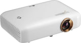 LG PH510PG LED Projector, 550 Lumens, HD 1280x720 Native Resolution, Fixed Zoom, 3D Optimizer, Auto-Keystone (Vertical), 1W + 1W Stereo Projectors JS Bazar