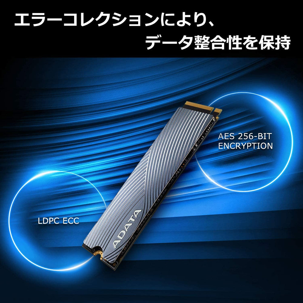 Adata Swordfish 250GB 3D NAND PCIe Gen3x4 NVMe M.2 2280 Read/Write up to 1800/1200MB/s Internal SSD : ASWORDFISH-250G-C - JS Bazar