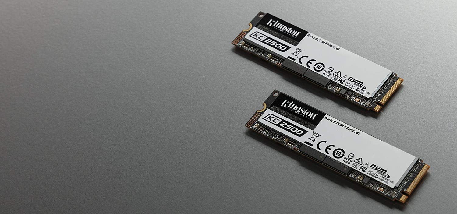 Kingston KC2500 2 TB Solid State Drive - M.2 2280 Internal - PCI Express NVMe (PCI Express NVMe 3.0 x4) : 740617307207 Hard Drives JS Bazar