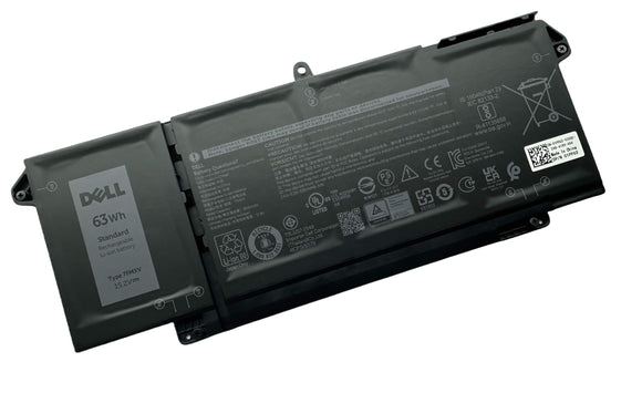 Laptop Battery Compatible for Dell Battery 63Wh 4-Cell 3491mAh 15.2V Latitude 5320 7420 7520 Type: 7FMXV 4M1JN Laptop Batteries JS Bazar