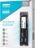 Klevv Cras C720 M.2 NVMe Internal Solid State Drive, PCle Gen3 x4, 512GB, 3D TLC NAND R/W, Up to 3400MB/s & 2400MB/s : K512GM2SP0-C72 Hard Drives JS Bazar