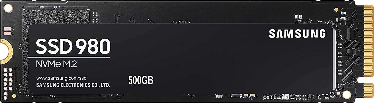 Samsung 980 500GB SSD, PCIe Gen 3.0 x4, NVMe 1.4, Form Factor M.2 (2280) : MZ-V8V500BW Hard Drives JS Bazar