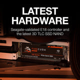 Seagate FireCuda 530 1TB Internal Solid State Drive, M.2 PCIe Gen4 ×4 NVMe 1.4, Speeds up to 7300MB/s : ZP1000GM30013 Hard Drives JS Bazar