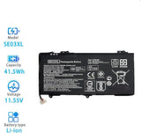 Replacement SE03XL HP Pavilion 14-AL series, Pavilion 14-AL162TX Laptop Battery